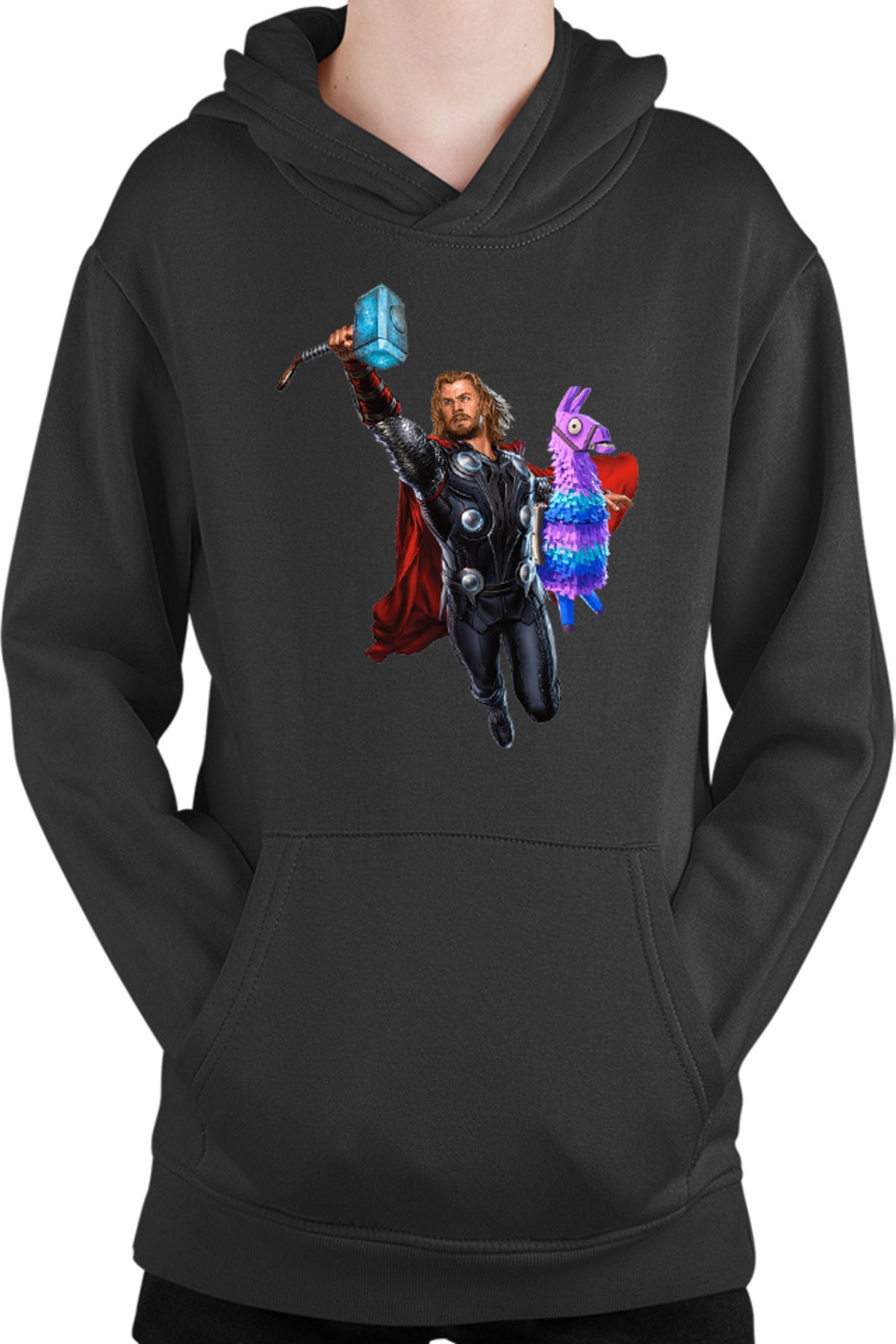 Hanorac copii Thor Fortnite Goat Colorful Jump Pet Beloved Favorite Animal