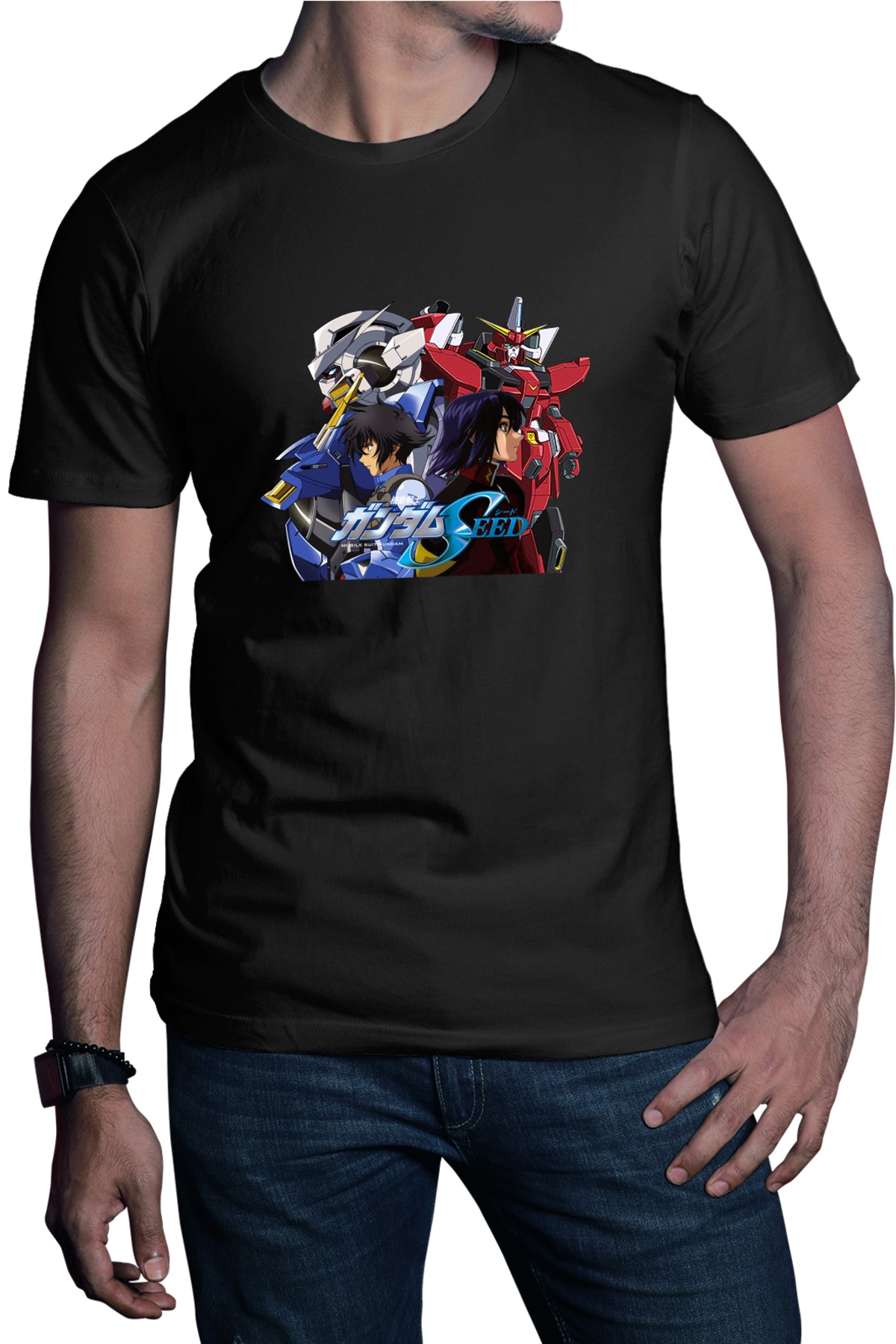 Tricou barbati dam Seed Zala Kira Robot