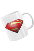 Cana Superman Logo Desene Animate Redson Marvel, alba, 330 ml