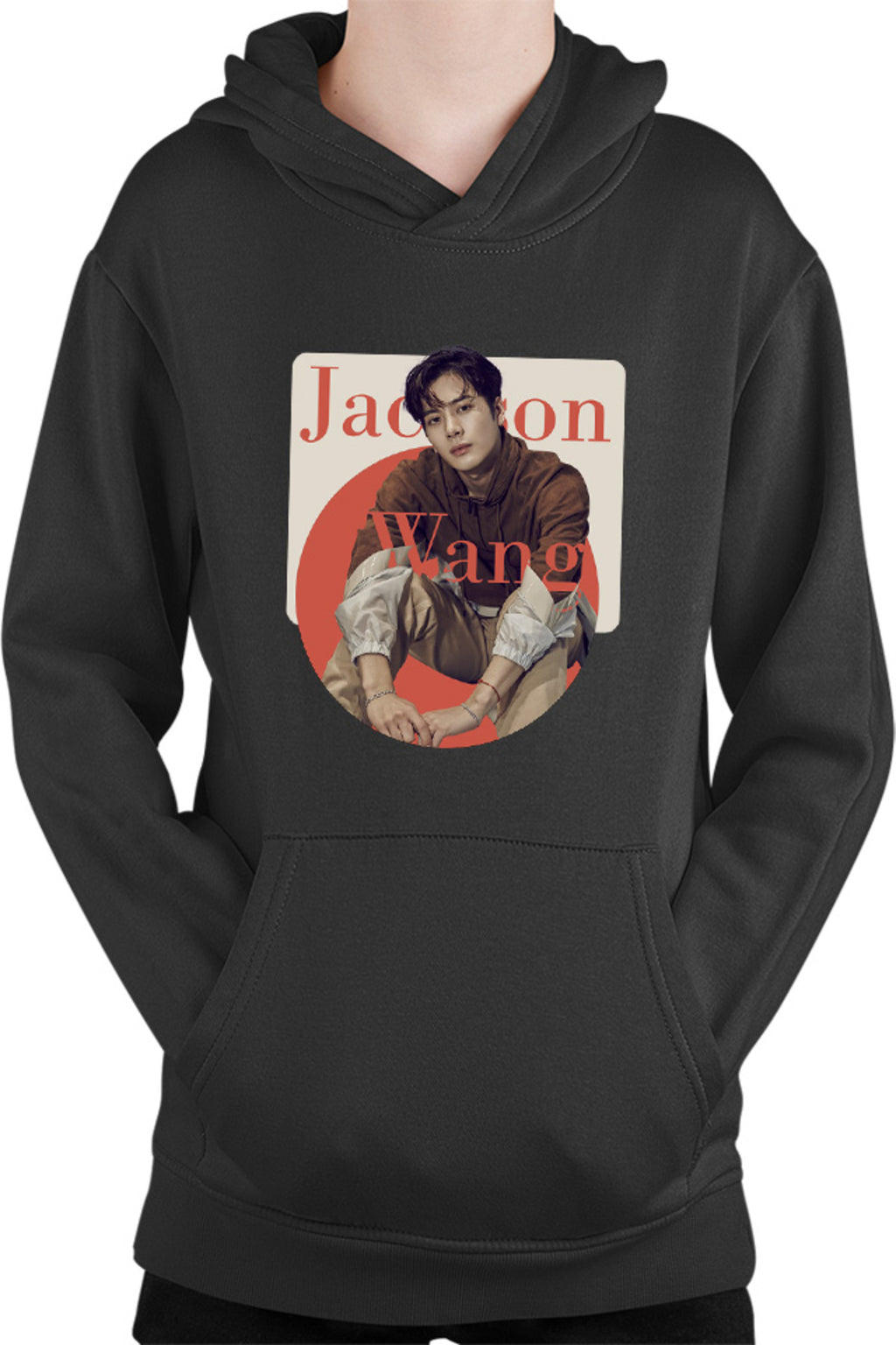 Hanorac copii Got7 Jackson Wang Chinese Rapper Dancer Multi Talent