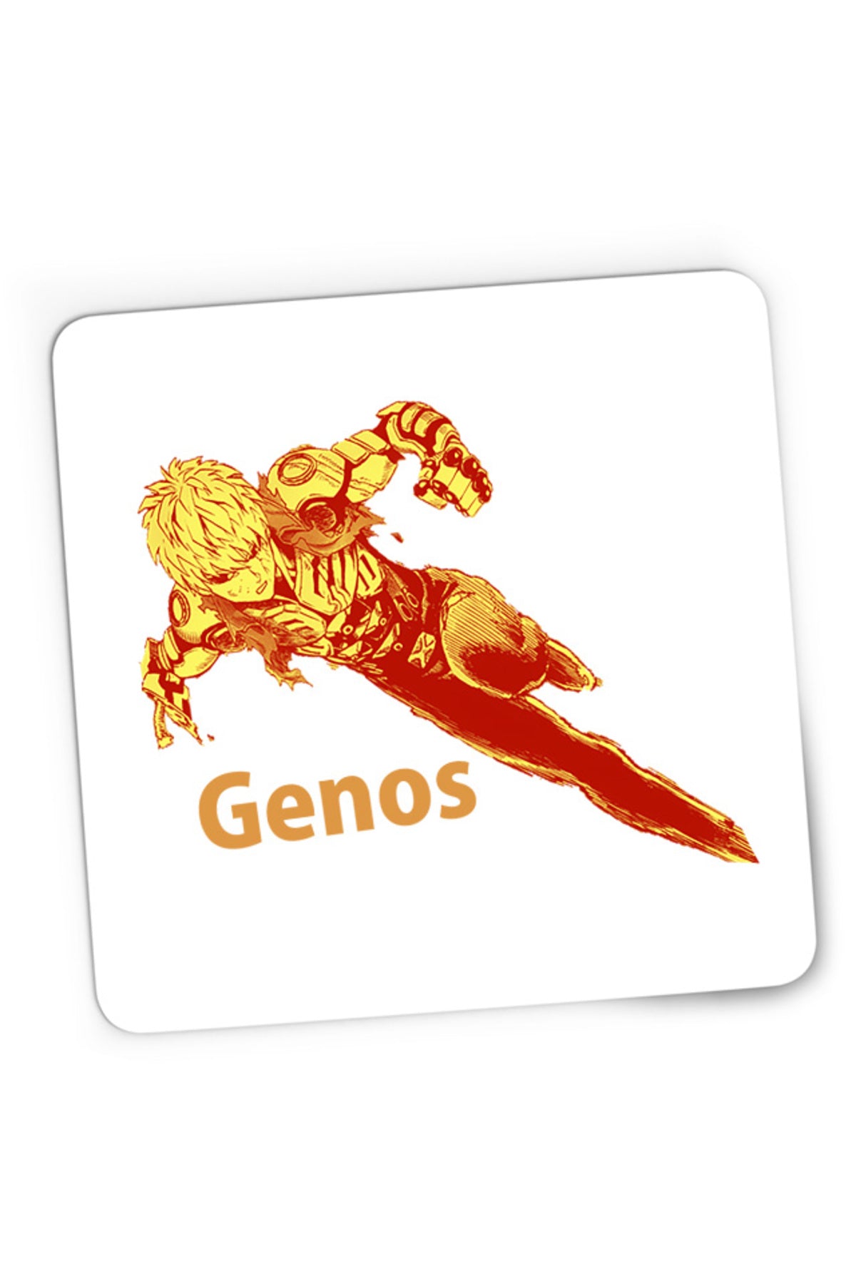 Mousepad Gaming One-Punch Man Genos Robot Android Super Powers, 21x19 cm