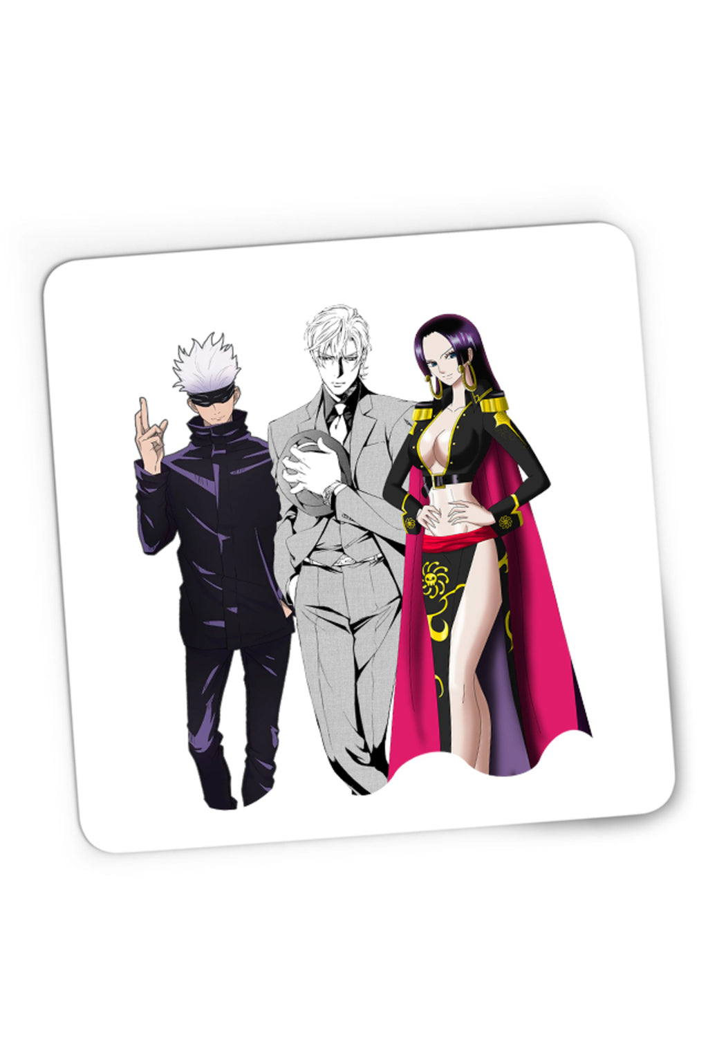 Mousepad Gaming Finder Asami Maxim Jujutsu Kaisen One Piece, 21x19 cm