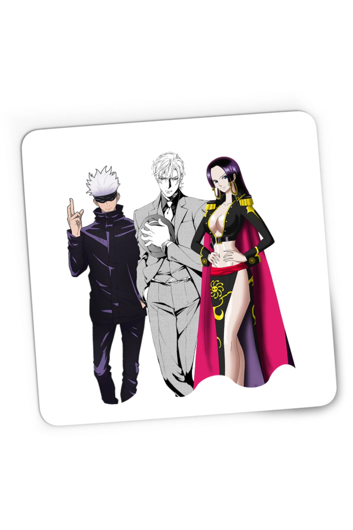 Mousepad Gaming Finder Asami Maxim Jujutsu Kaisen One Piece, 21x19 cm