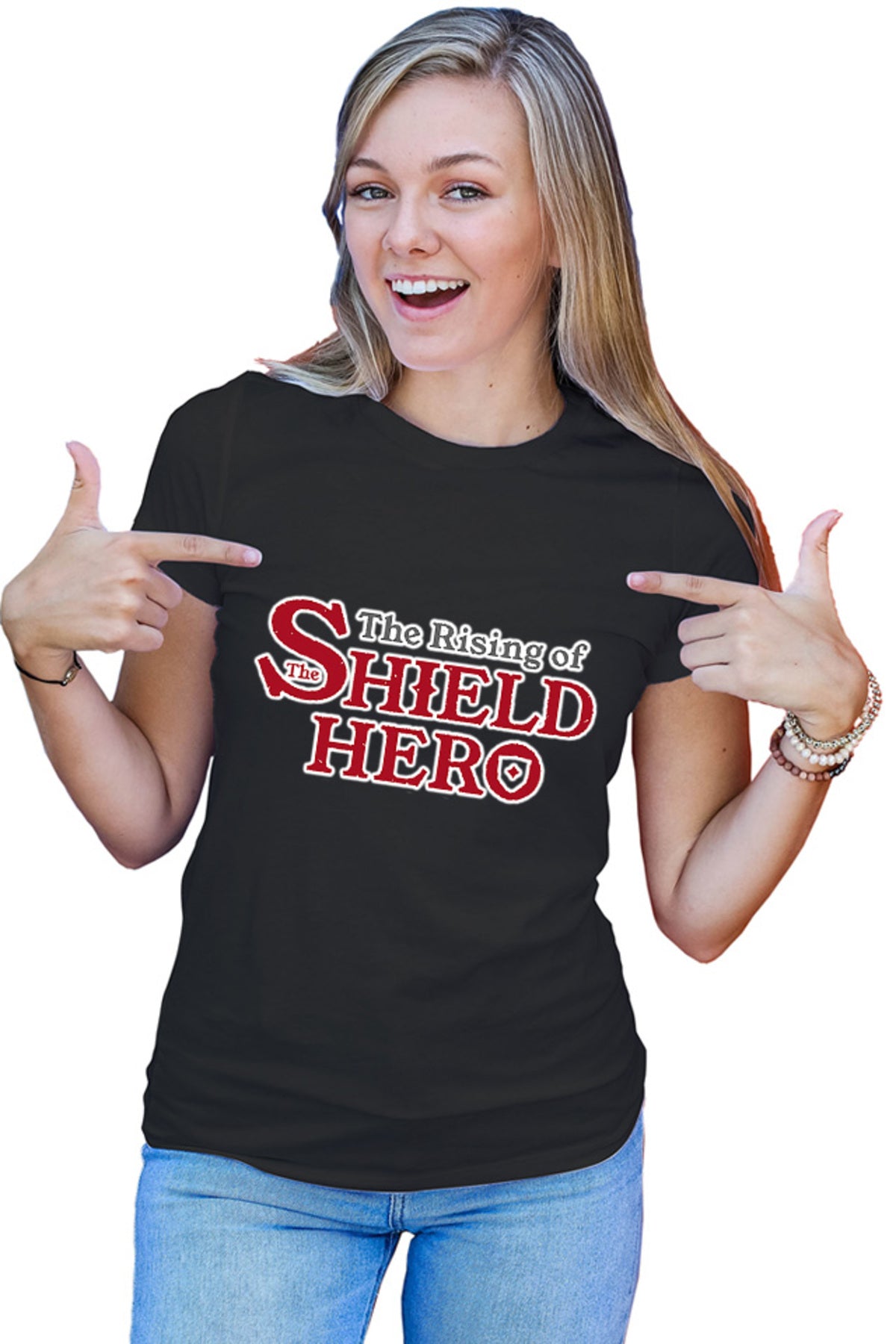 Tricou dama Rising of the Shield Hero Logo Isekai Anime Weeb