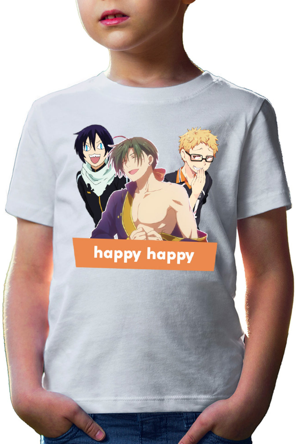 Tricou copii Yona of the Dawn Jae Ha Yato Noragami Kei Troll Happy