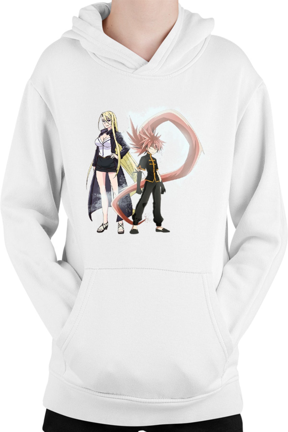 Hanorac copii UQ Holder Touta McDowell Super Power Cosplay Otaku