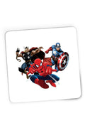 Mousepad Gaming Spiderman Captain America Thor Fly Hero Cool, 21x19 cm