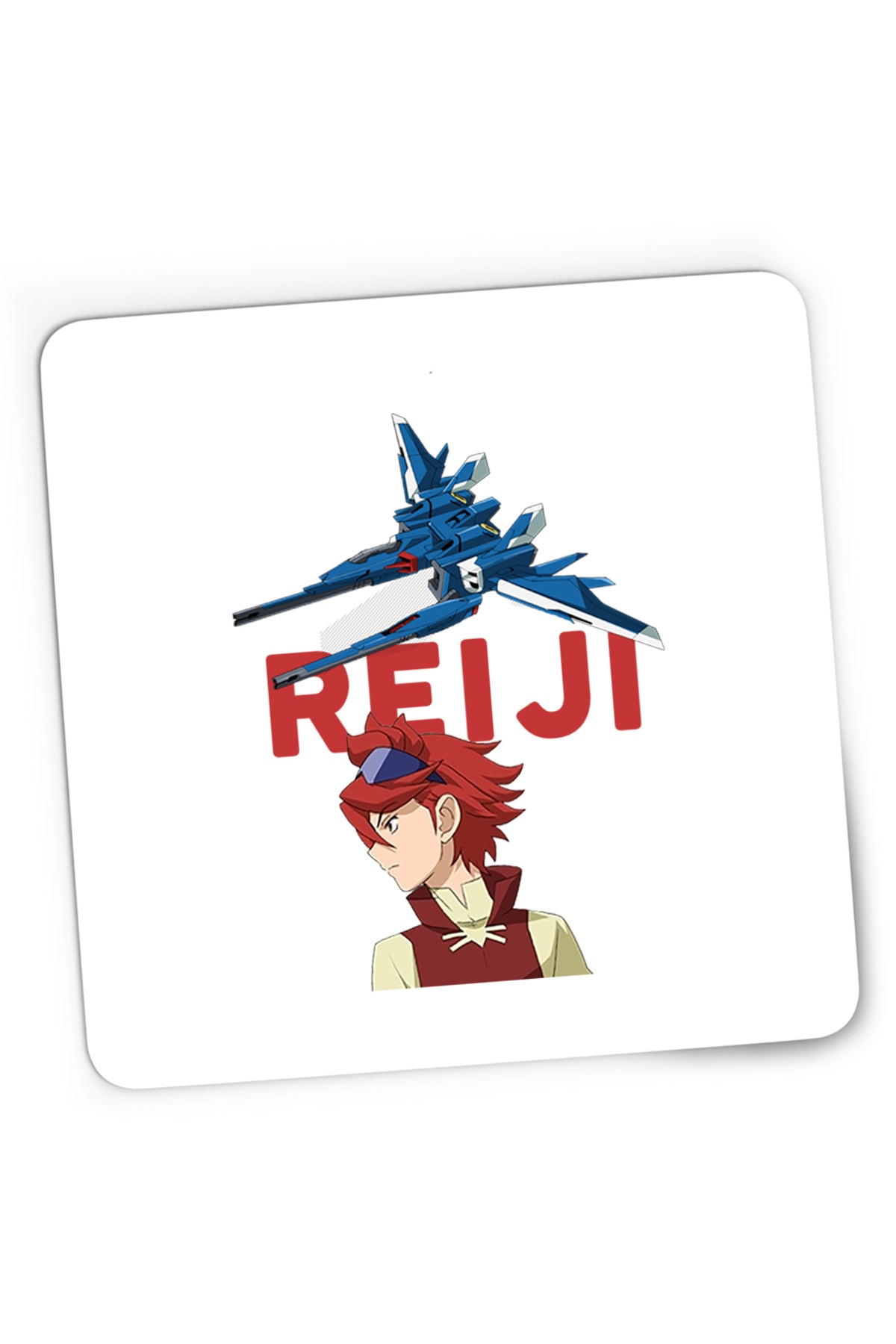 Mousepad Gaming dam Build Fighters Reiji Airplane, 21x19 cm