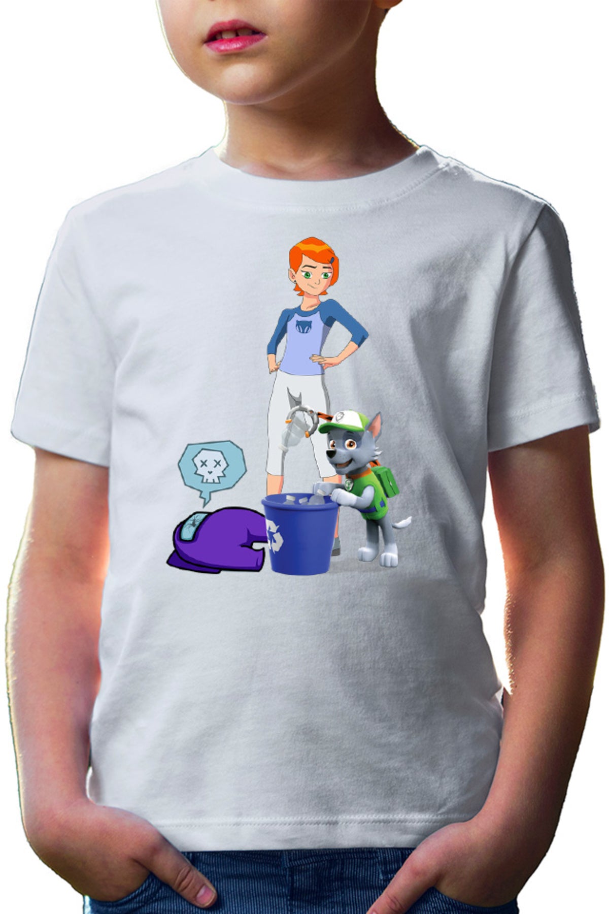 Tricou copii Paw Patrol Recycle Dog Ben10Among