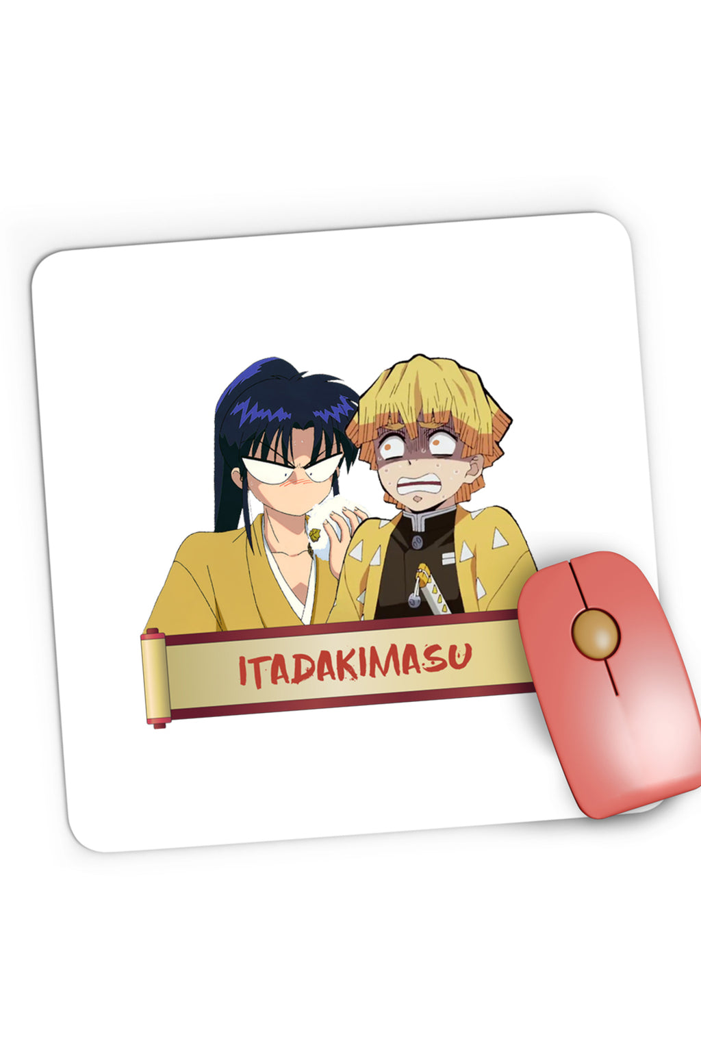 Mousepad Gaming Rurouni Kenshin Kaori Zenitsu Eat Fun Manga, 21x19 cm