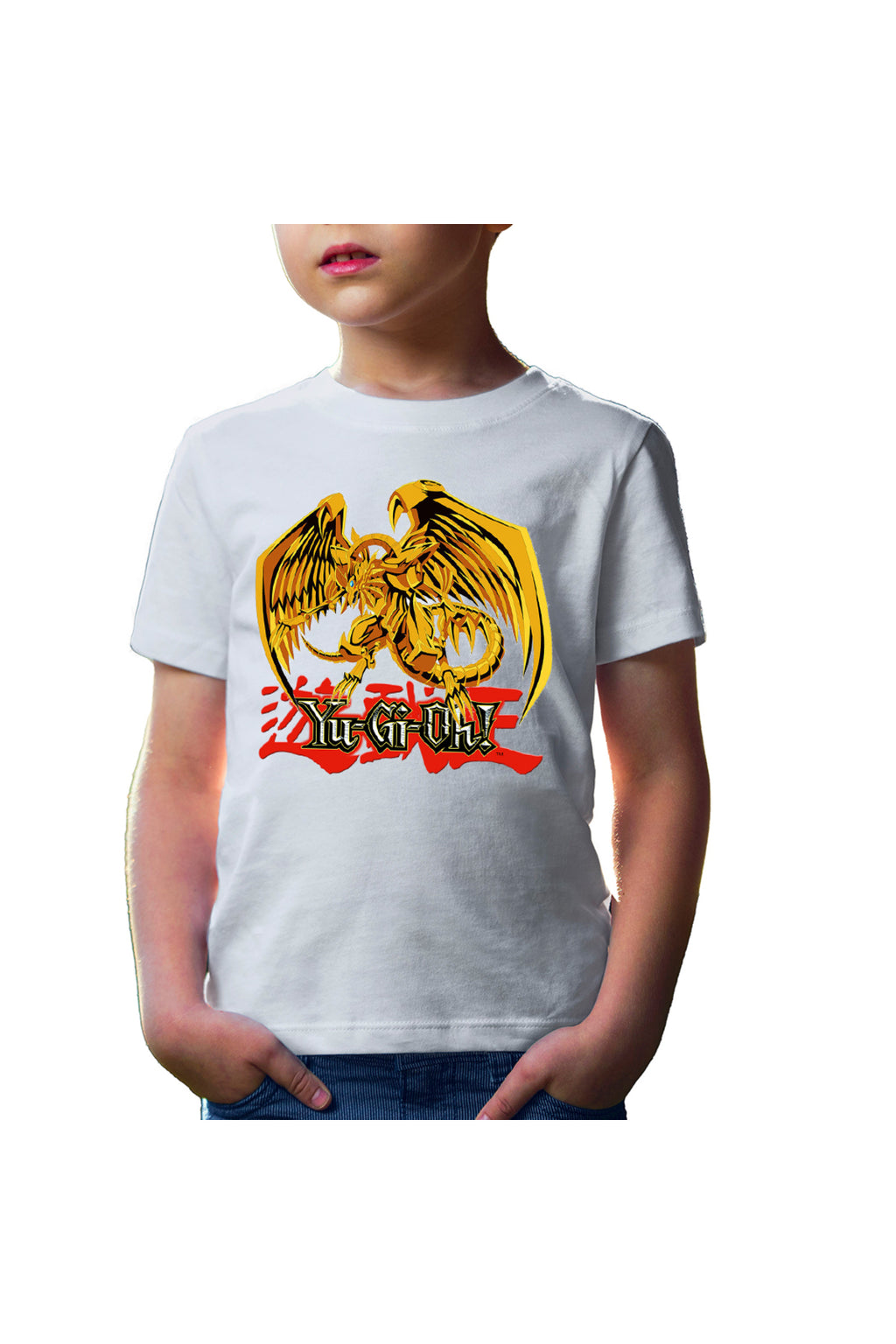 Tricou copii Yu Gi Oh Legendary Creature Egyptian God Sacred