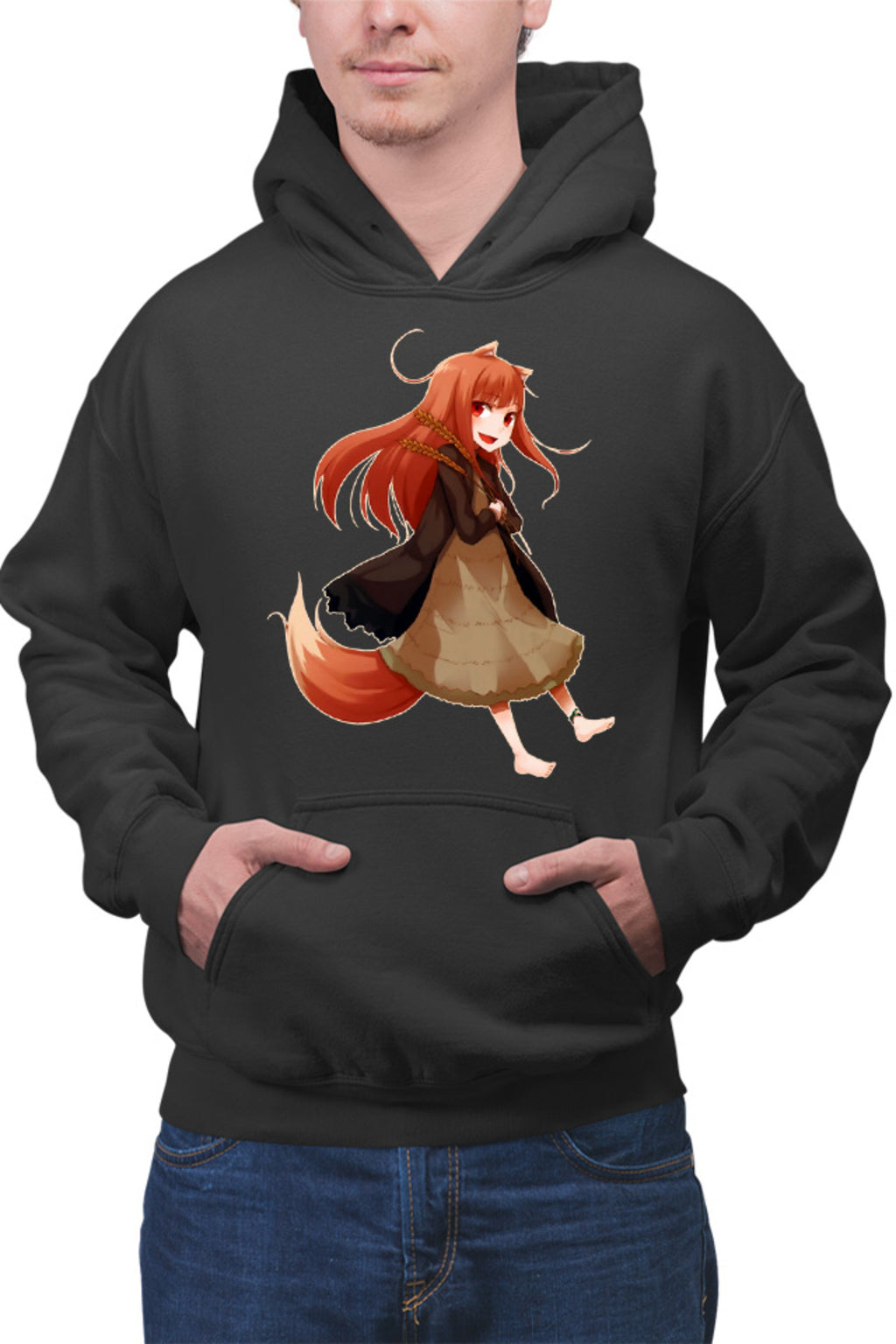 Hanorac barbati Spice And Wolf Holo Fantasy Anime Medieval