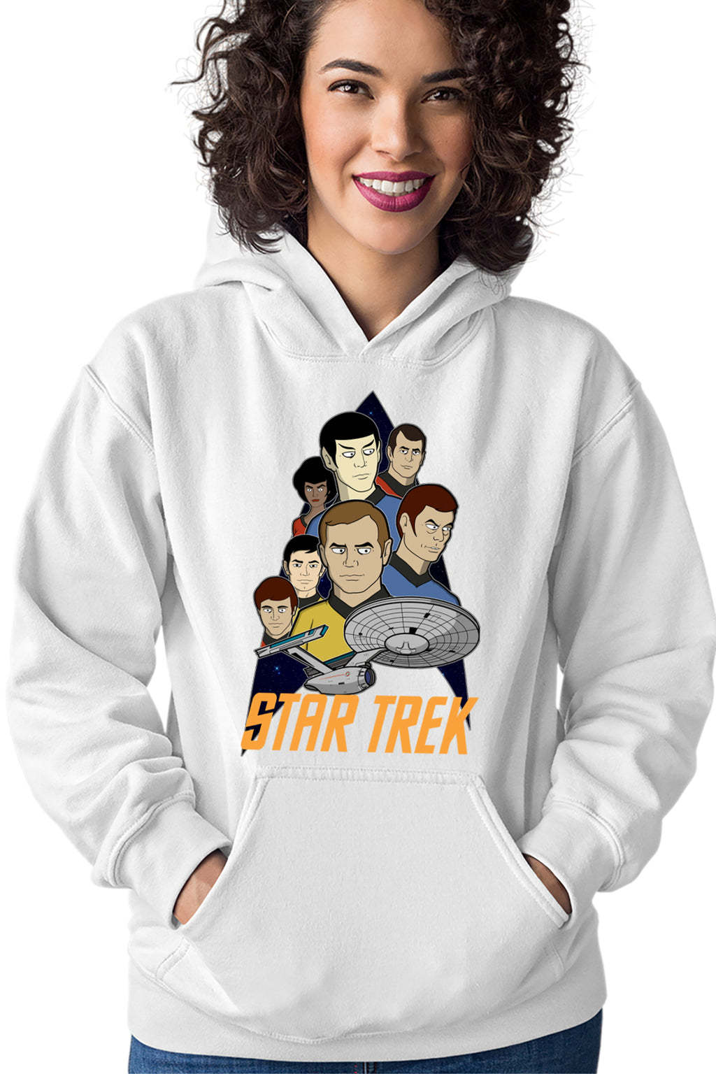 Hanorac dama Star Trek Animated Series Desene SF Spock