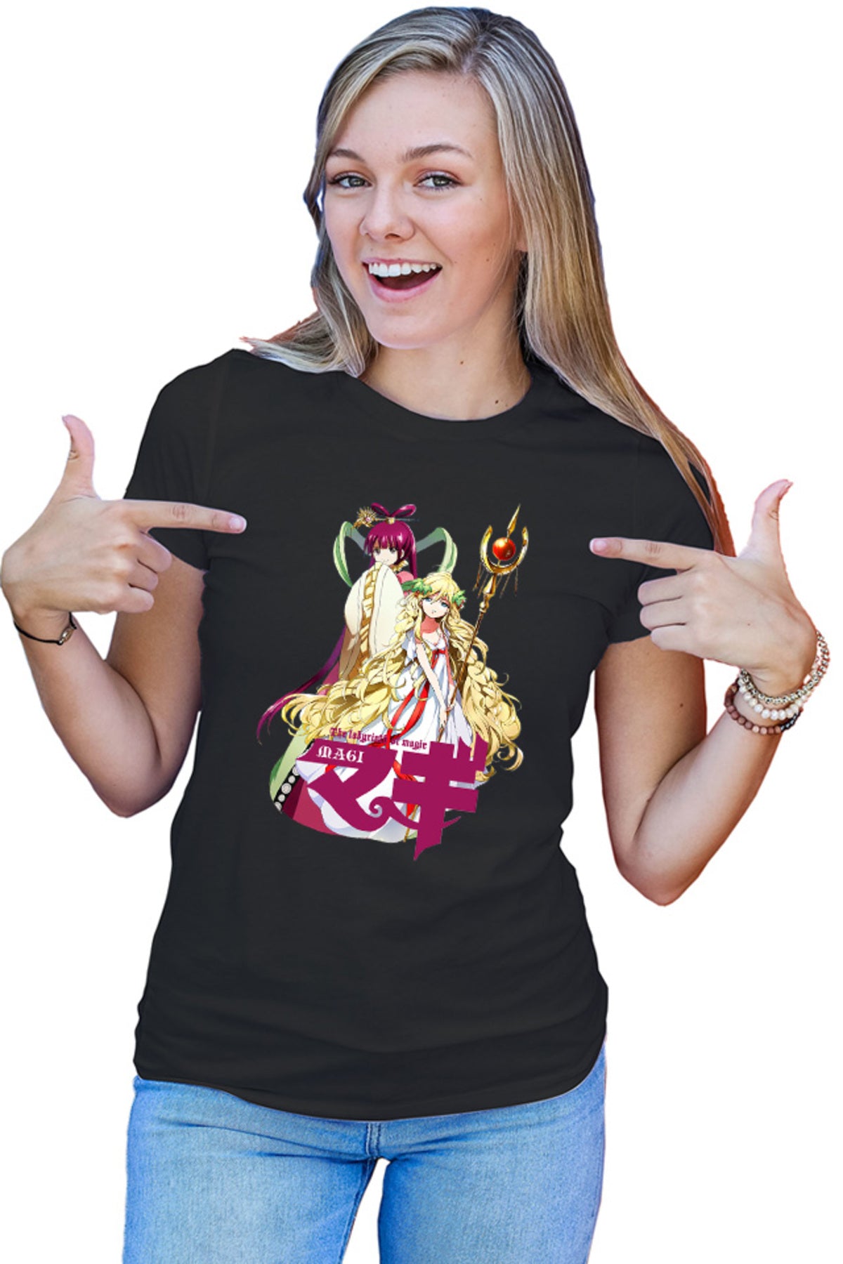 Tricou dama Magi The Labyrinth of Magic Scheherezade Kougyoku Queens