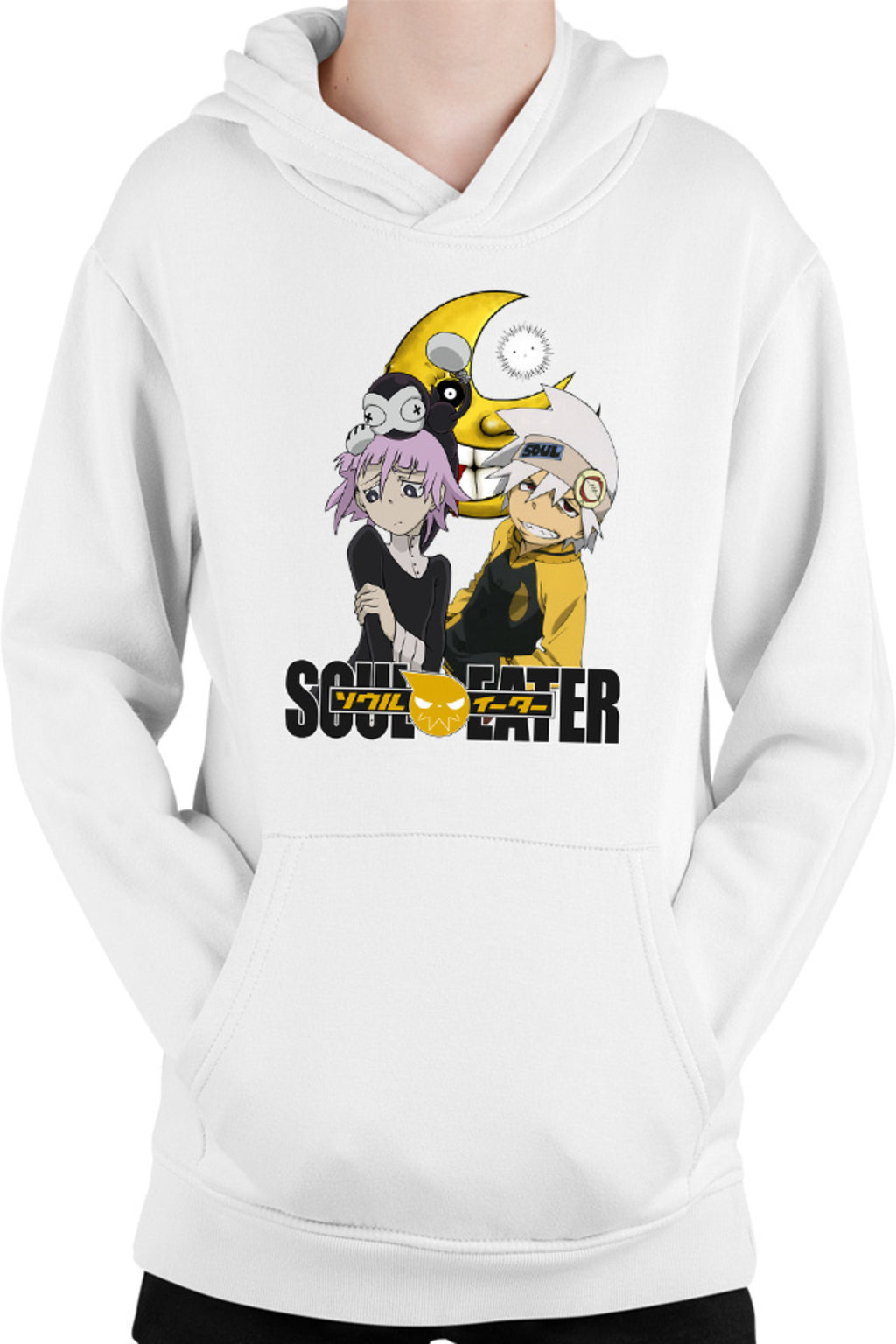 Hanorac copii Soul Eater Soul Half Moon Anime Kage Trap
