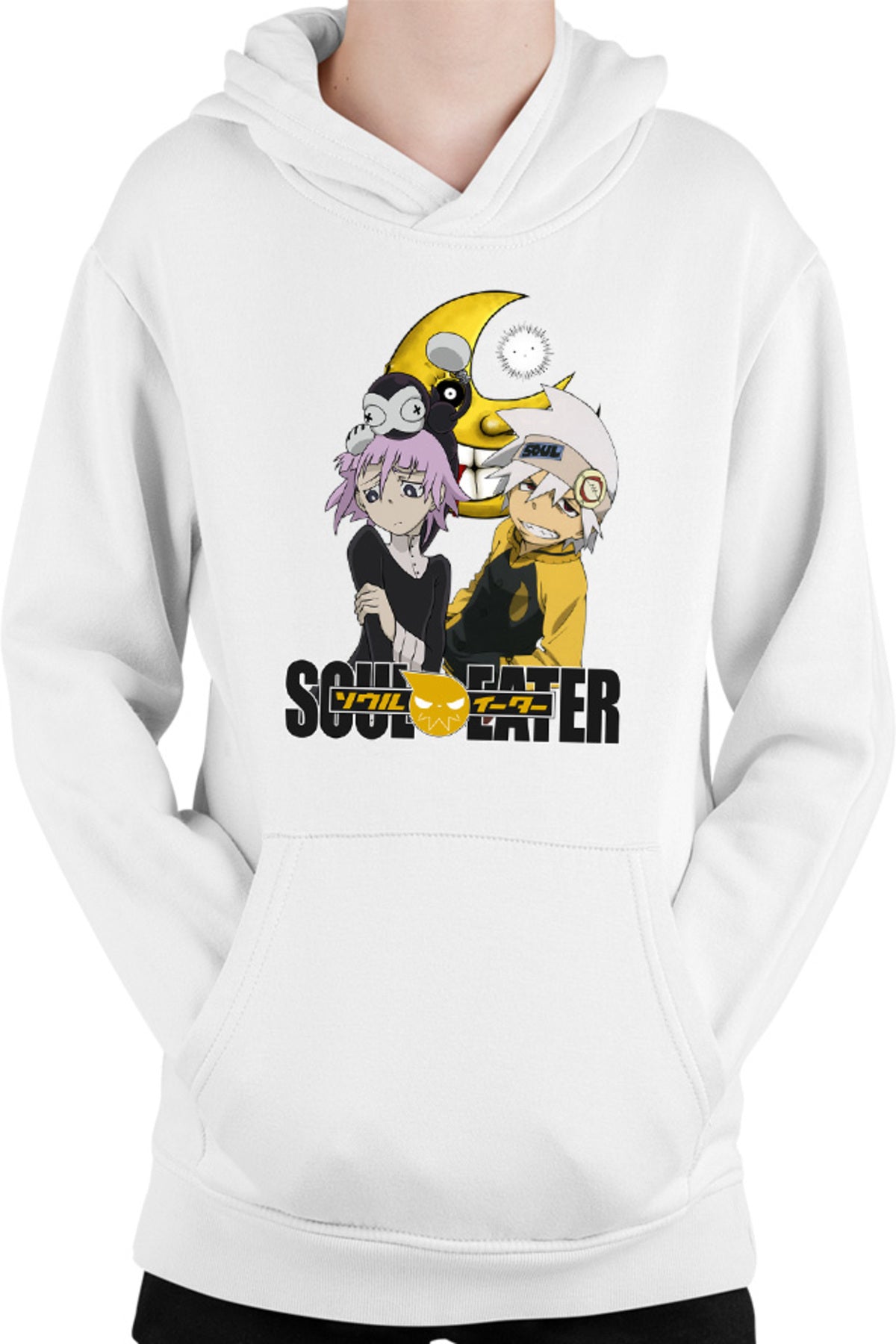 Hanorac copii Soul Eater Soul Half Moon Anime Kage Trap