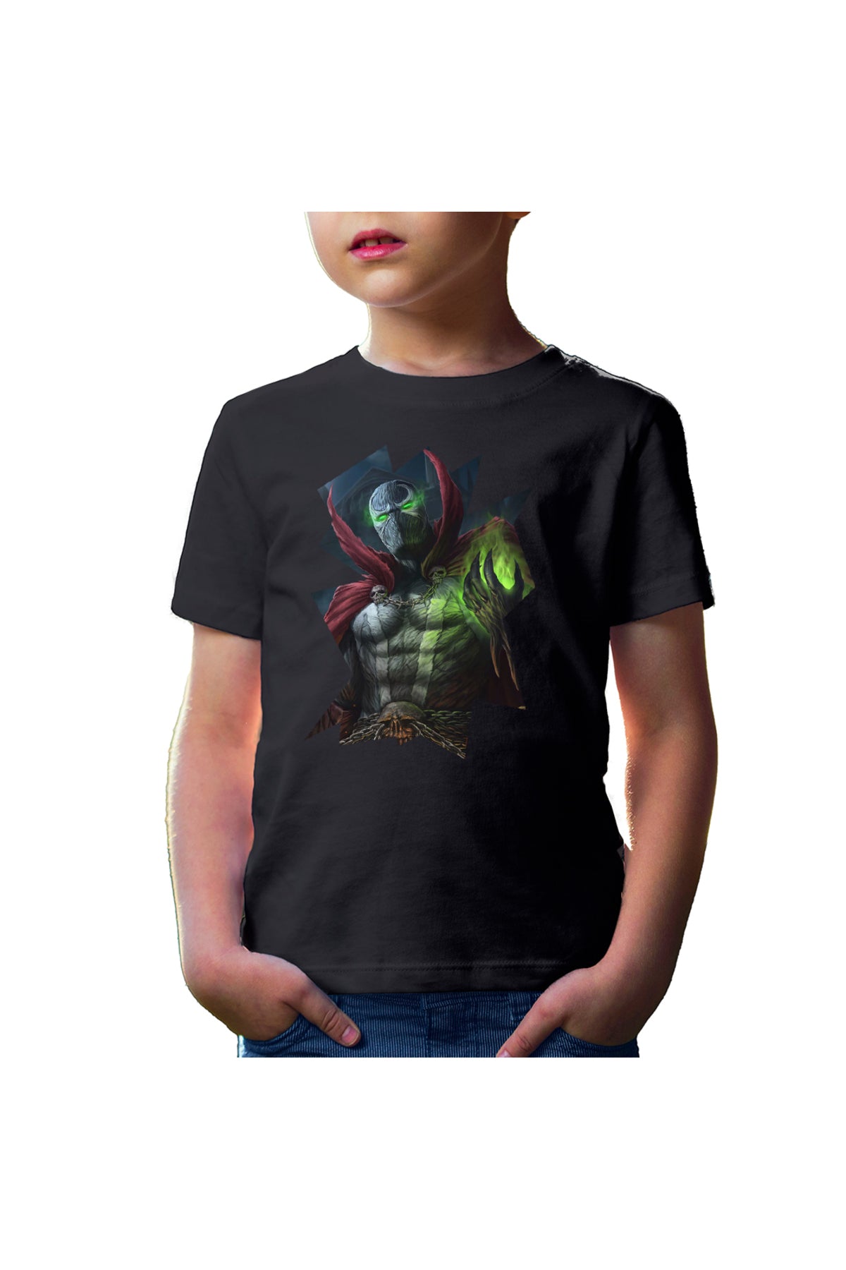 Tricou copii Spawn Marvel Superhero Origins