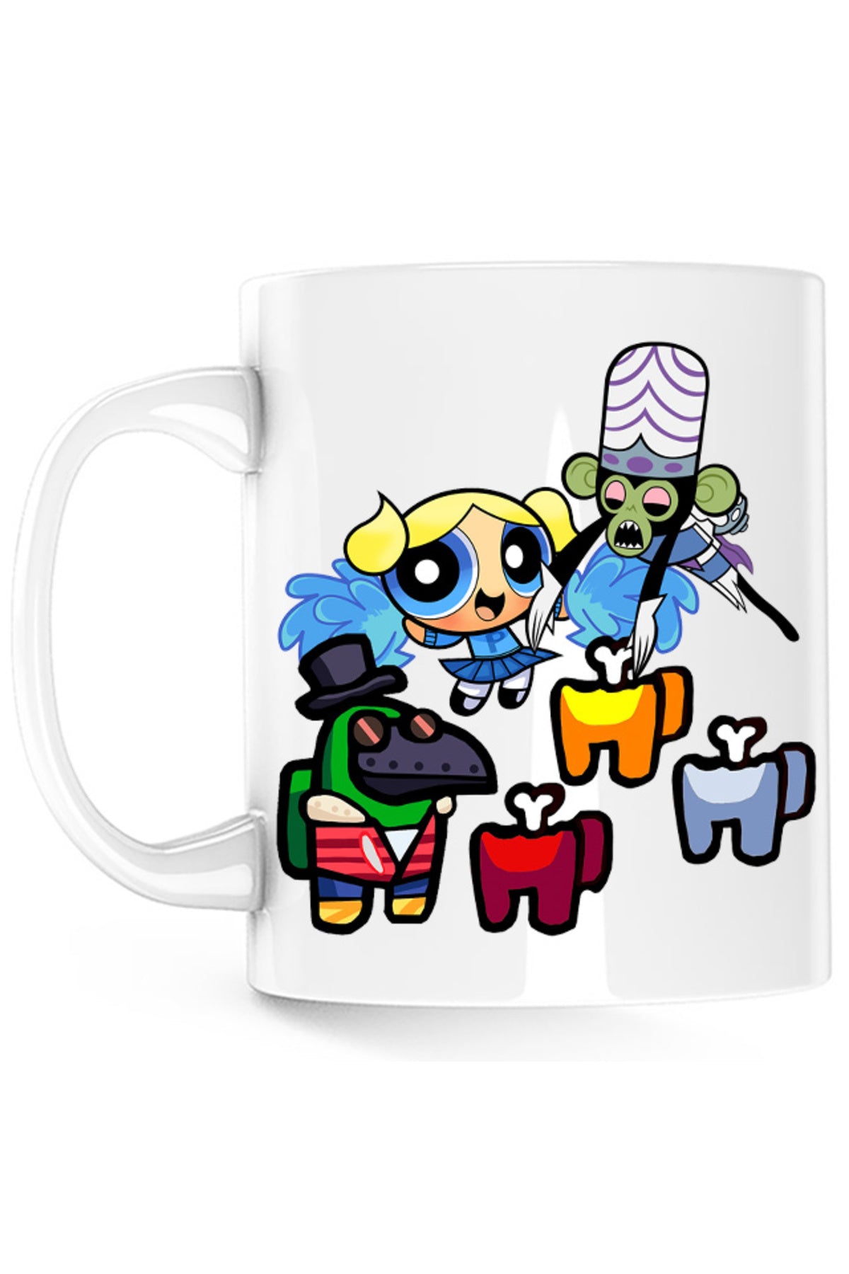 Cana Among Us Impostor Character Wonder Mojo Jojo Bubble, alba, 330 ml