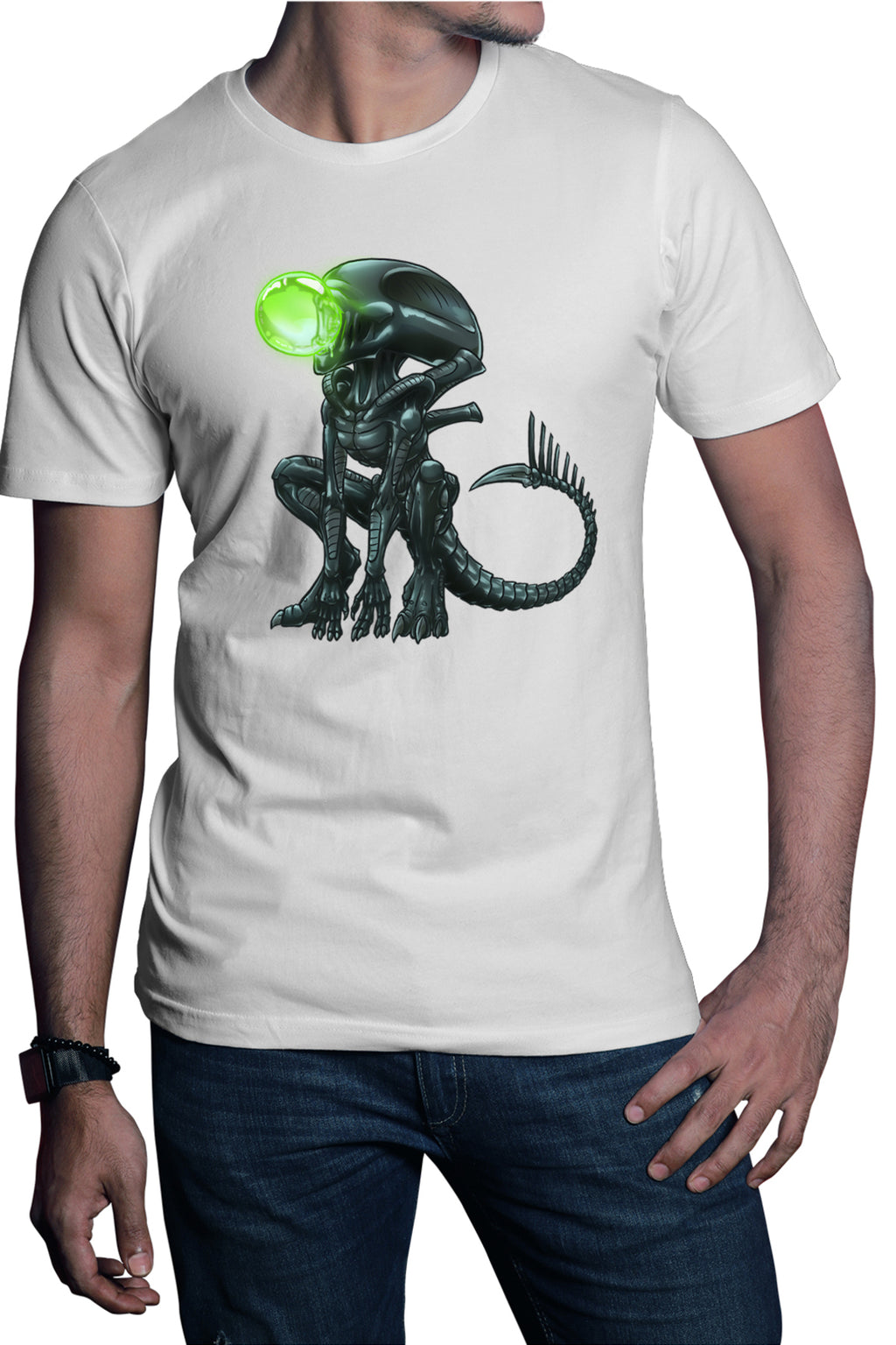 Tricou barbati Predator Alien Prime Trilogia Schwarzenegger