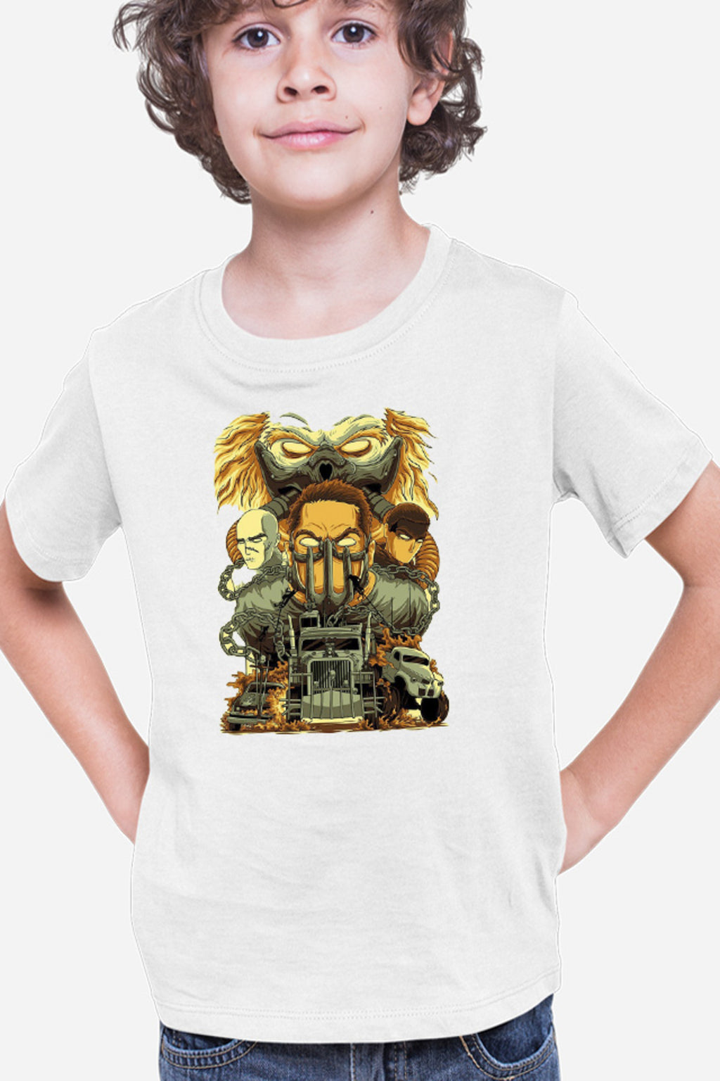 Tricou copii Mad Max Post Apocaliptic Mel Gibson Societal Collapse