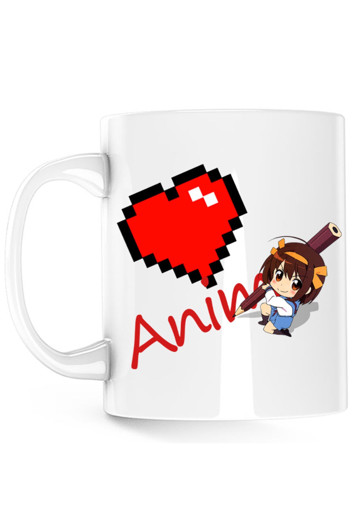 Cana Haruhi Suzumiya Love Anime Minecraft Write School, alba, 330 ml