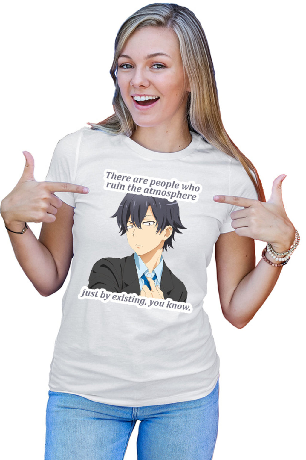 Tricou dama OreGairu Hikigaya Cosplay Japan Trip