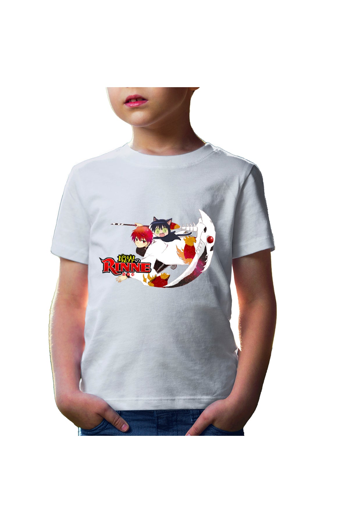 Tricou copii Rin-ne Rin Rokumon Cat Animekage