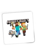 Mousepad Gaming Minecraft Go Mining Gold Power Red Stone Farm, 21x19 cm