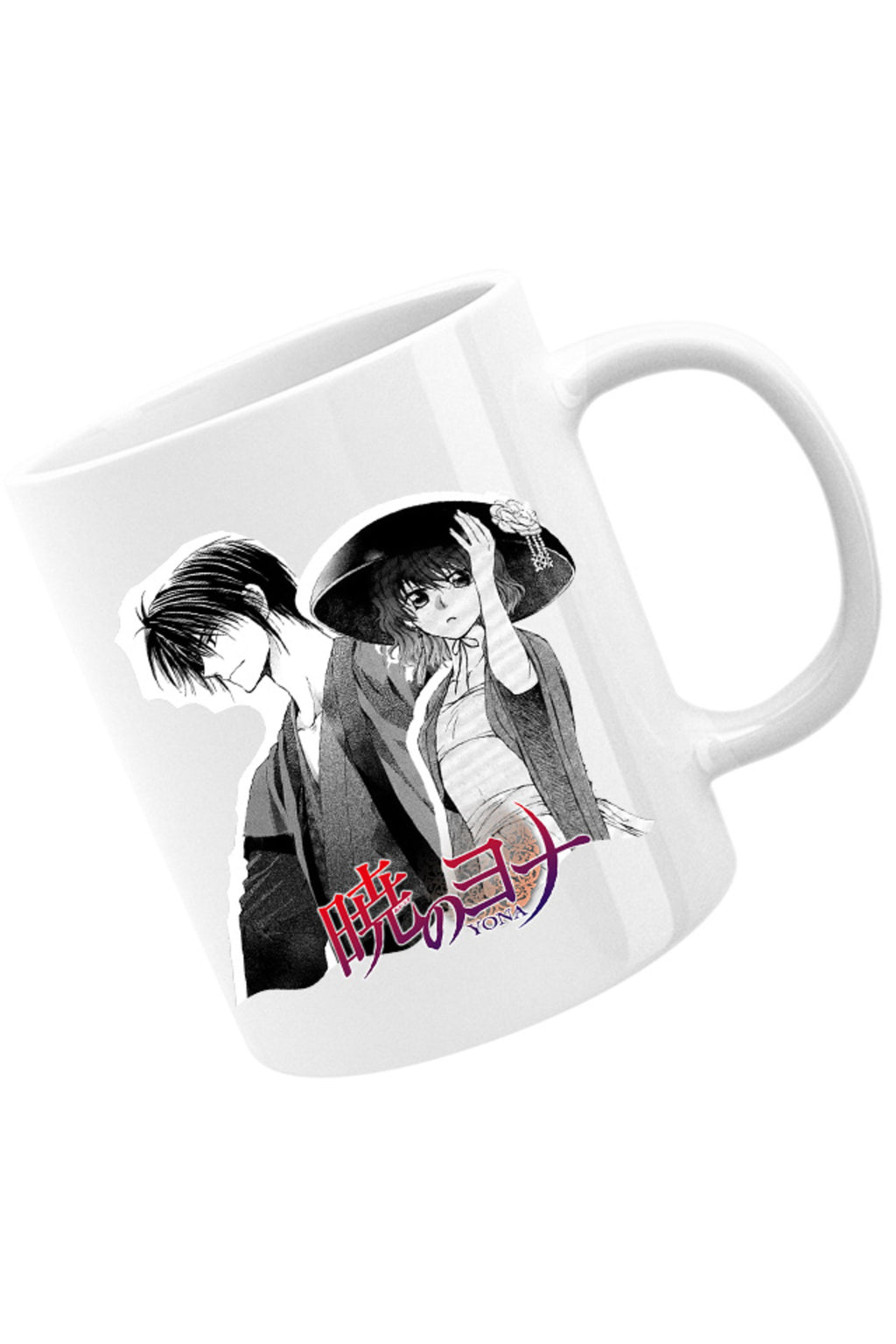 Cana Yona of the Dawn Couple Manga Yukata Hat Monochrome, alba, 330 ml