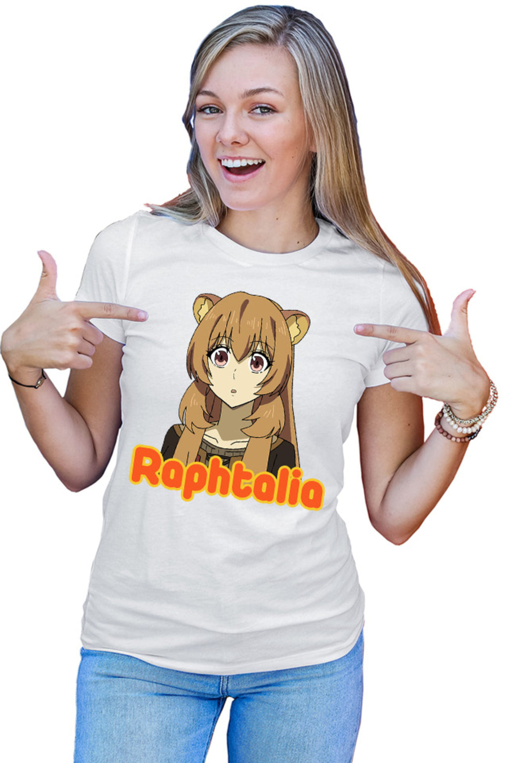 Tricou dama Rising of the Shield Hero Raphtalia Furry Beautiful Medieval Anime