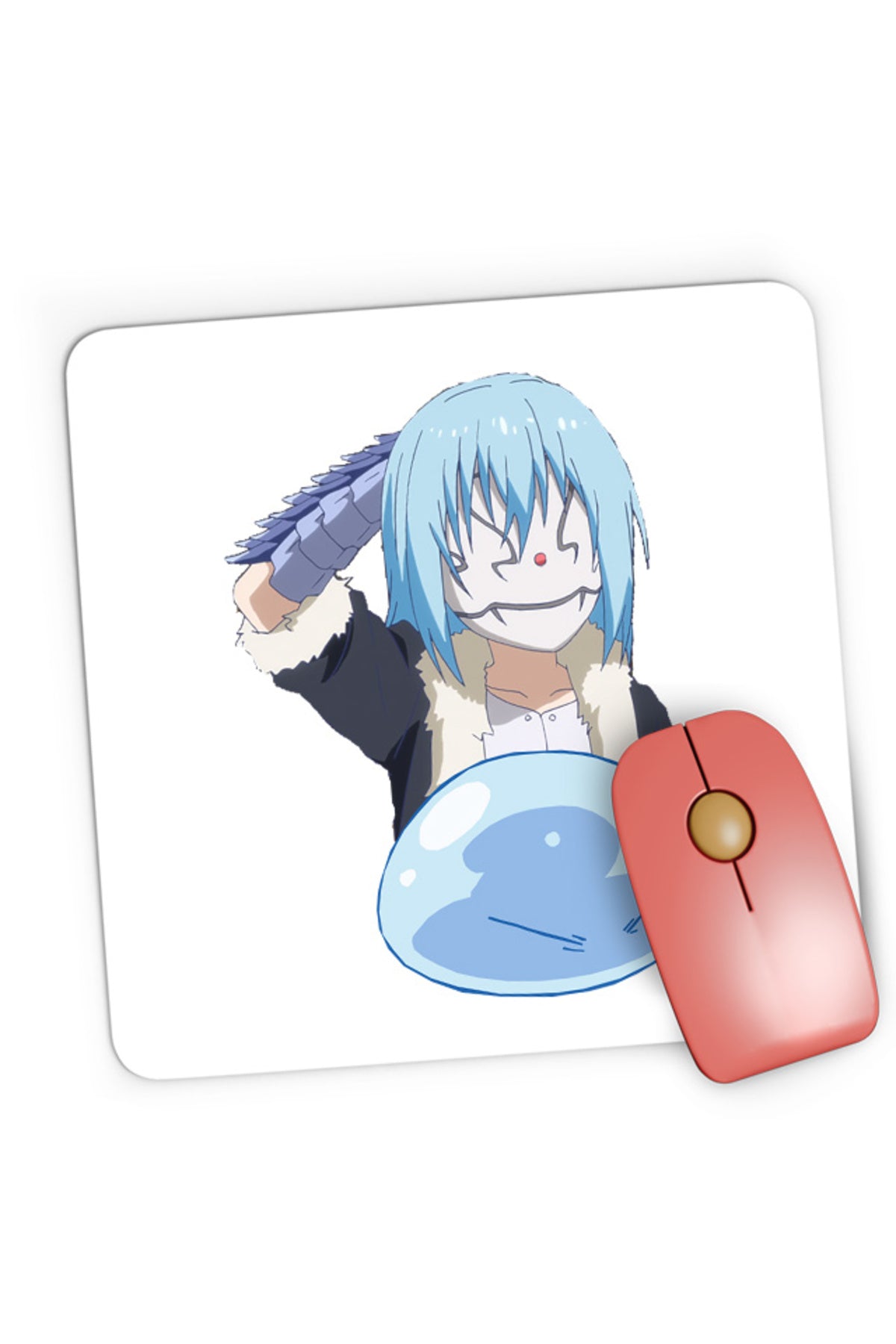 Mousepad Gaming TenSura Slime Isekai Form God Power Top, 21x19 cm