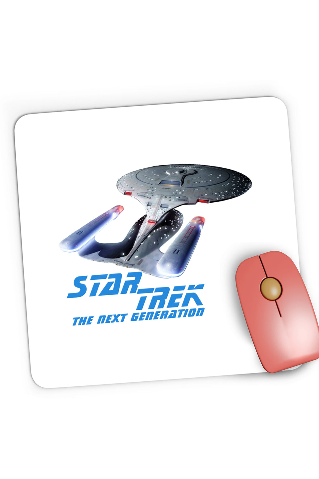 Mousepad Gaming Star Trek The Next Generation Enterprise Adventure, 21x19 cm