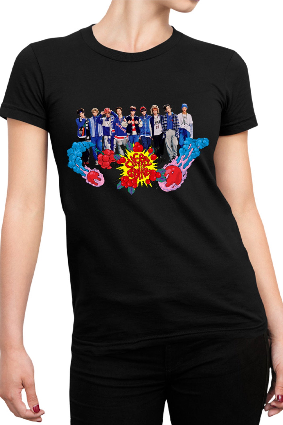 Tricou dama NCT Cherry Bomb Sweets Campaign Concept Visuals