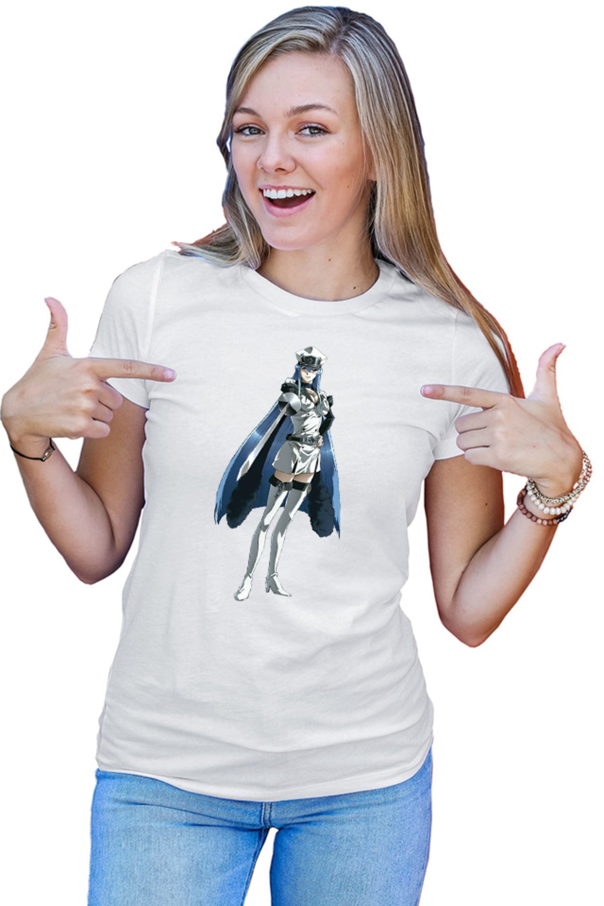 Tricou dama Akame ga Kill Esdeath Spadasin Takahiro Super Power Manga