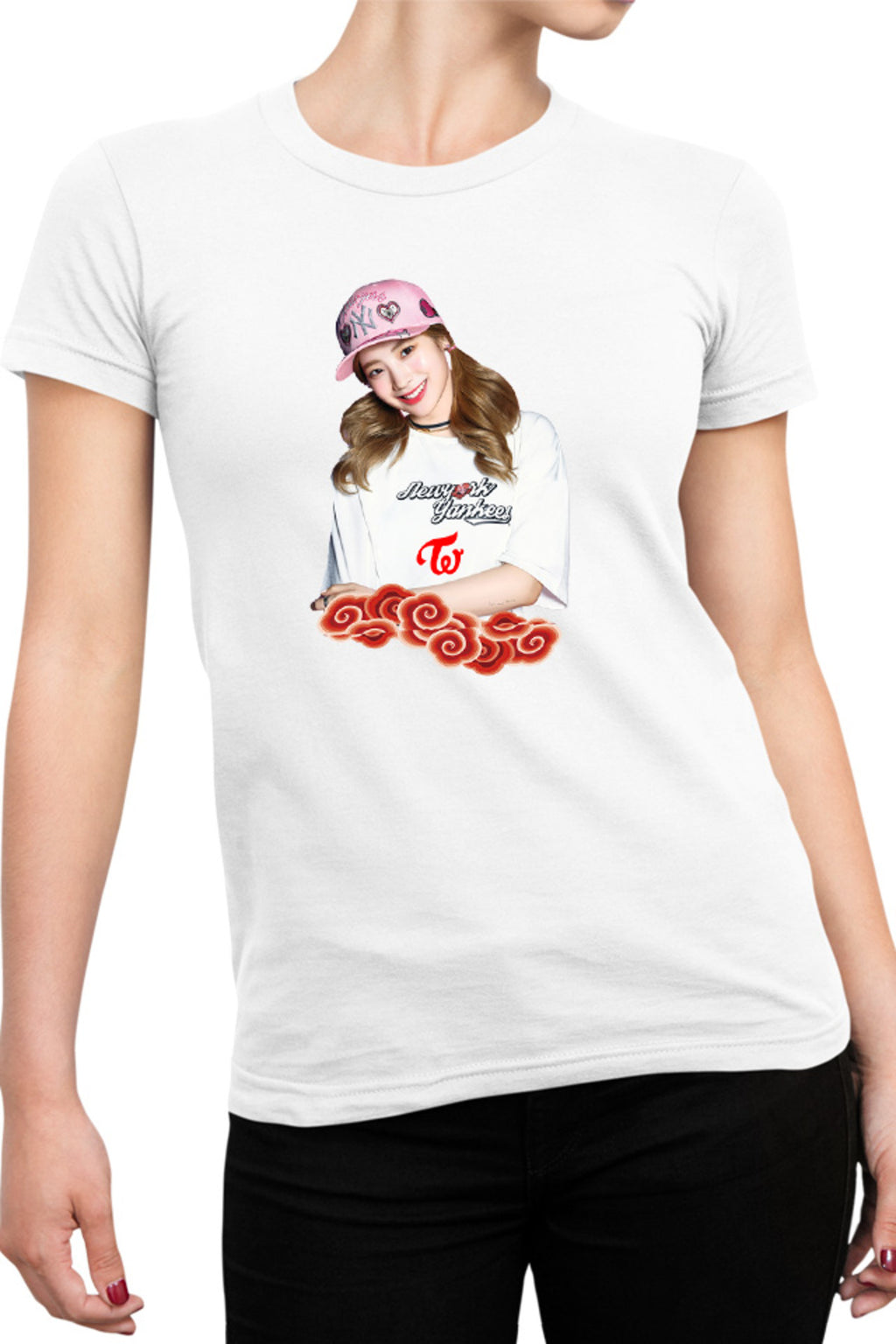 Tricou dama Twice Dahyun MLB MTV Awards Winner Nominee