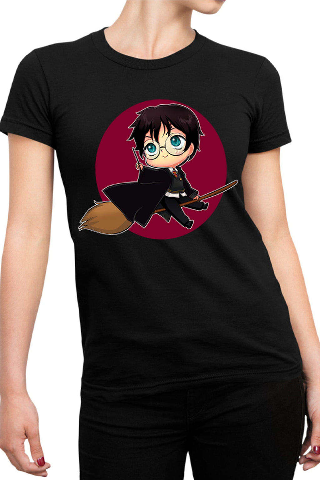 Tricou dama Harry Potter J. K. Rowling Fantasy Supranatural British