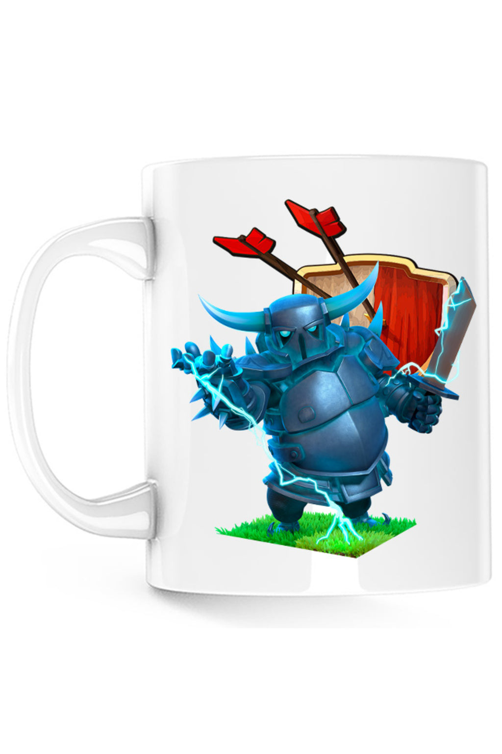 Cana Clash of Clans Thunder Hero Mobile Strategy, alba, 330 ml