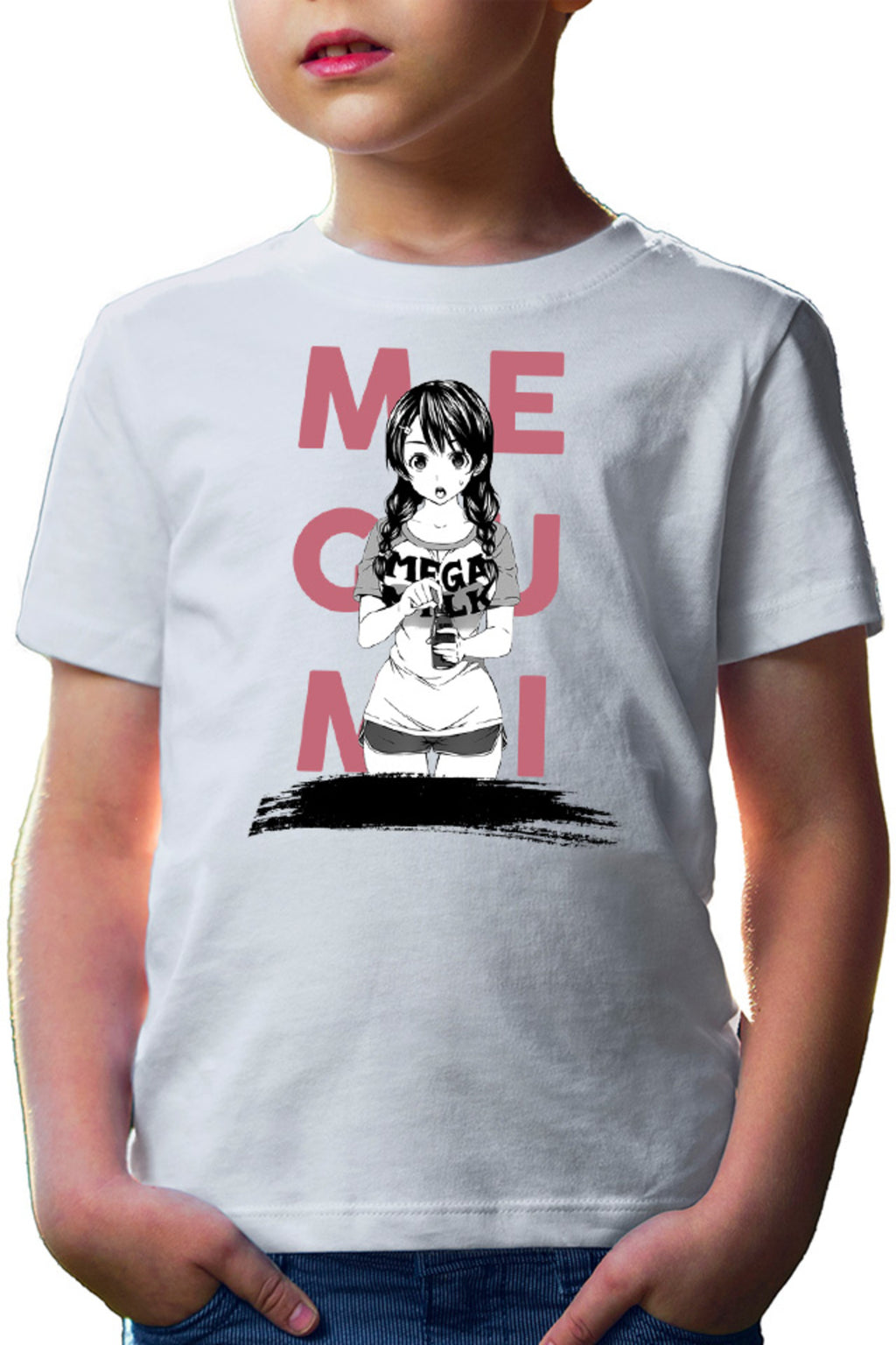 Tricou copii Food Wars Megumi Casual Water Otaku