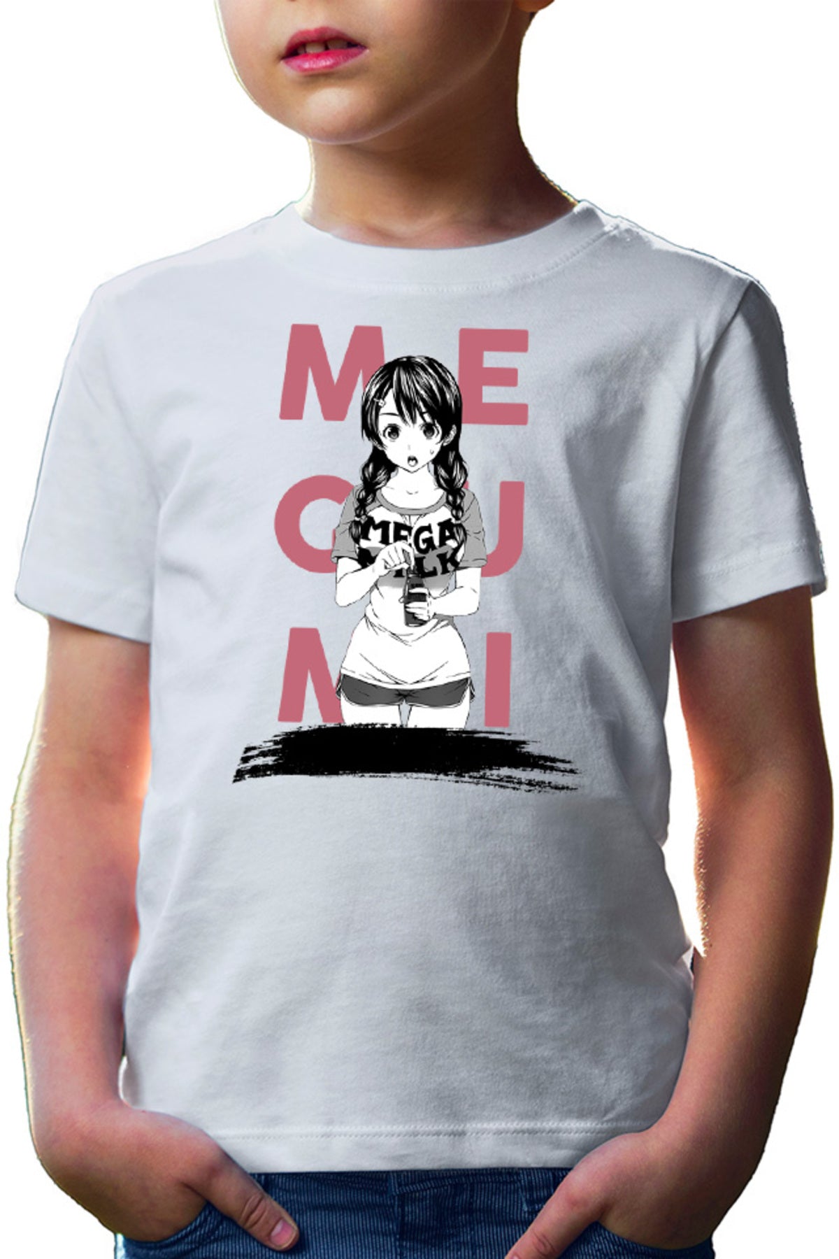 Tricou copii Food Wars Megumi Casual Water Otaku