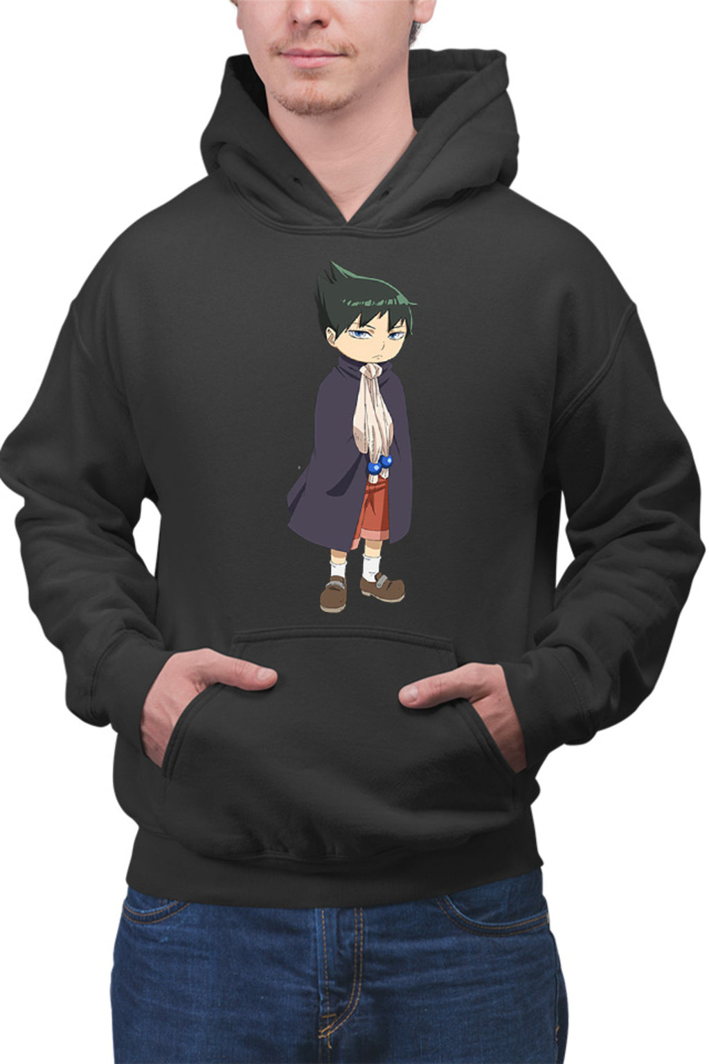 Hanorac barbati Muhyo Roji Tarou Magician Tricks Exorcist Ghoul Anime Weeb