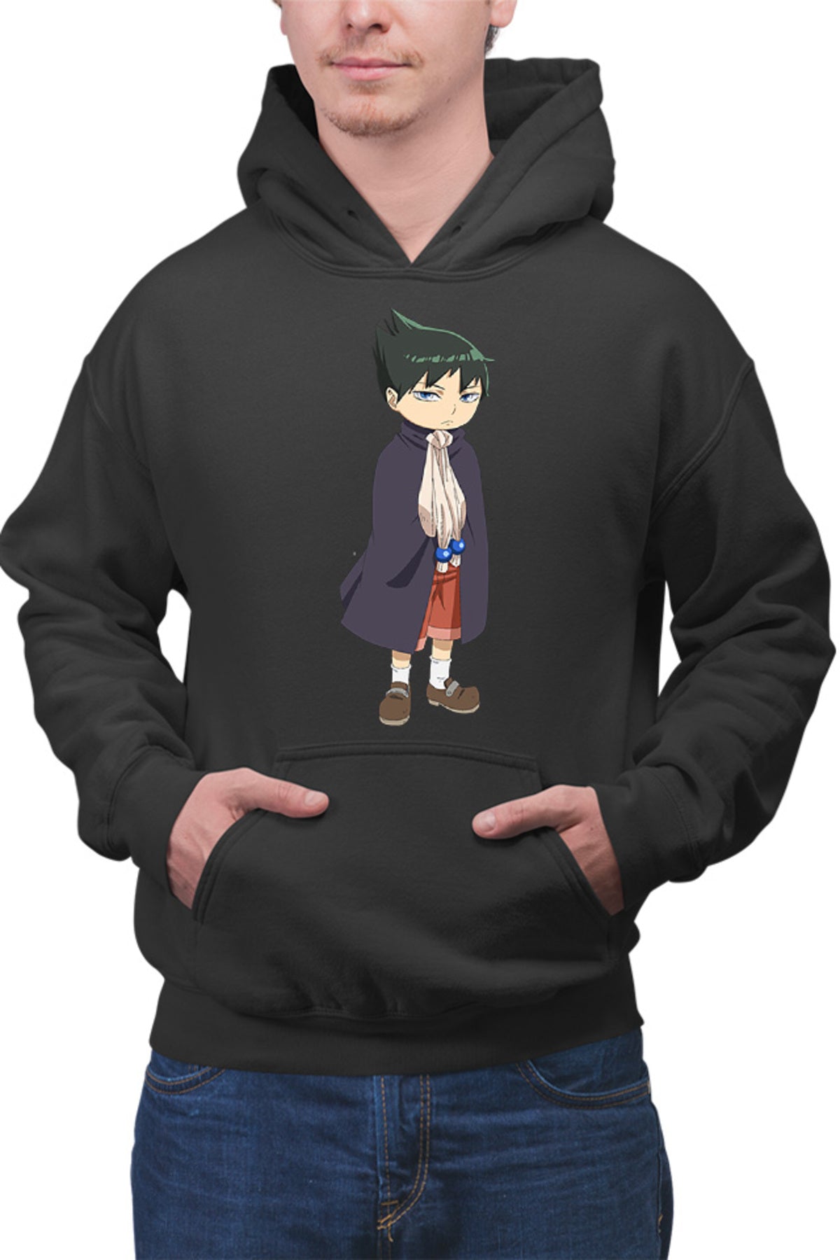 Hanorac barbati Muhyo Roji Tarou Magician Tricks Exorcist Ghoul Anime Weeb