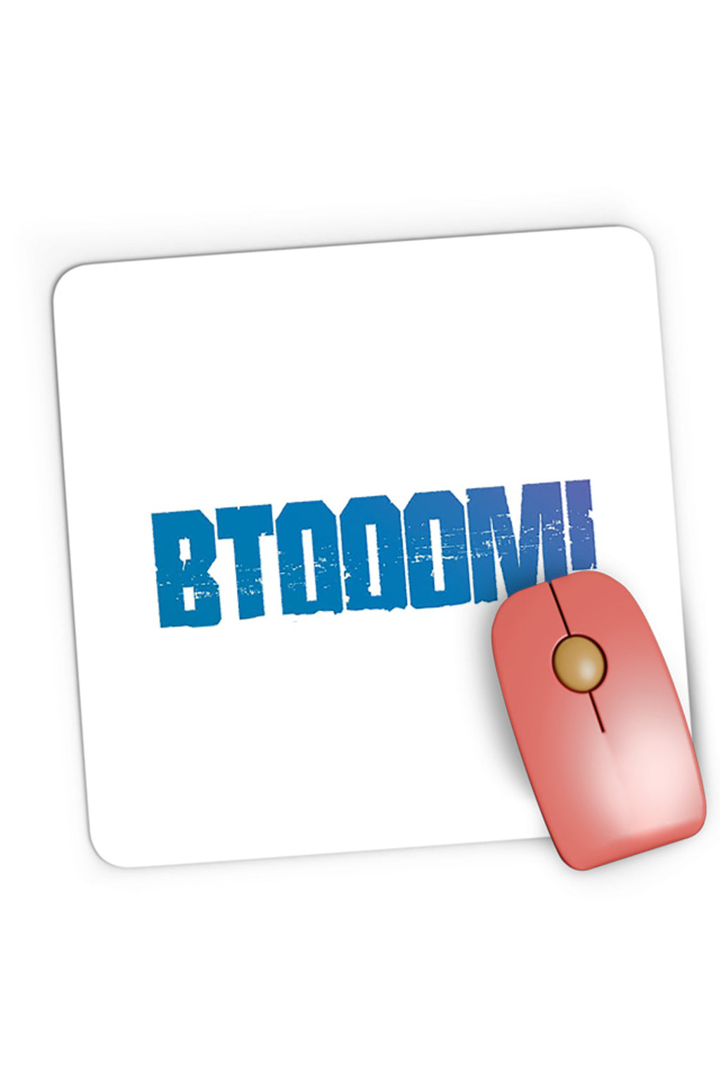 Mousepad Gaming Btooom! Logo Isekai Tragic Shounen Game Players Stone, 21x19 cm
