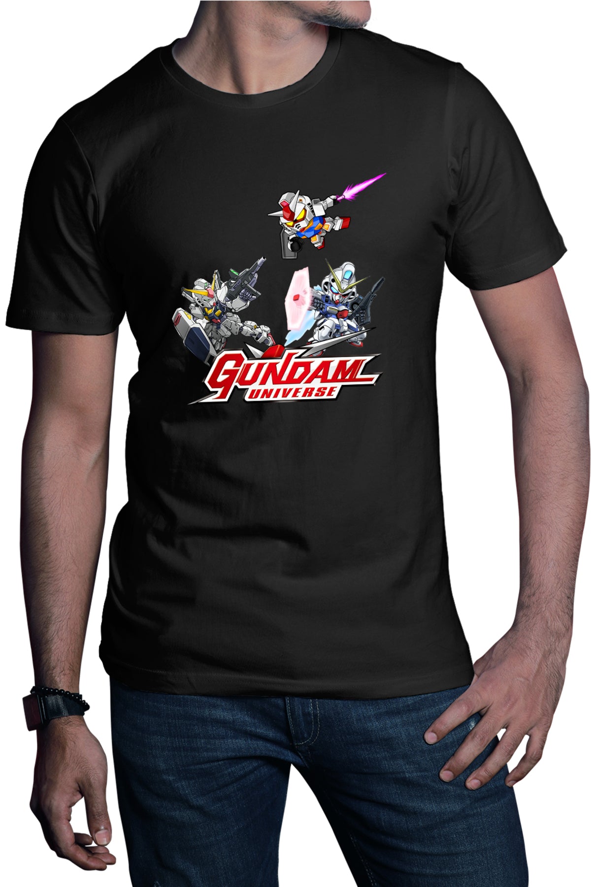 Tricou barbati dam Universe Chibi Fight Kingdom