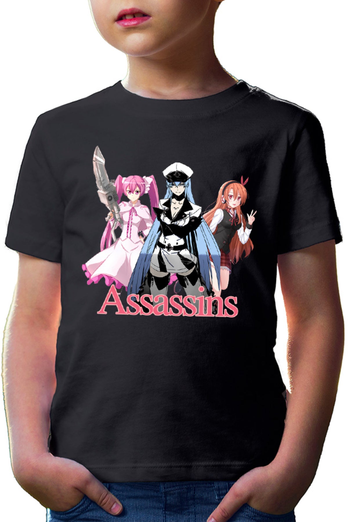 Tricou copii Akame ga Kill Mine Esdeath Celsea Spadasin Assasin Anime