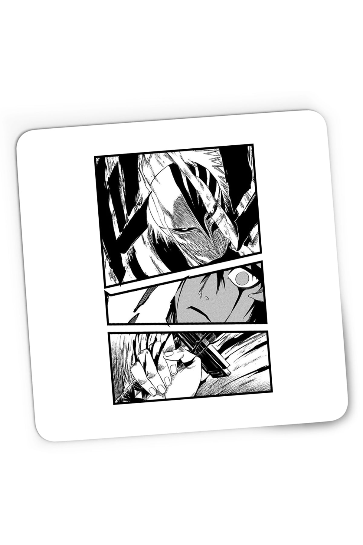 Mousepad Gaming Bleach Ichigo Kurosaki Rukia Psiho, 21x19 cm