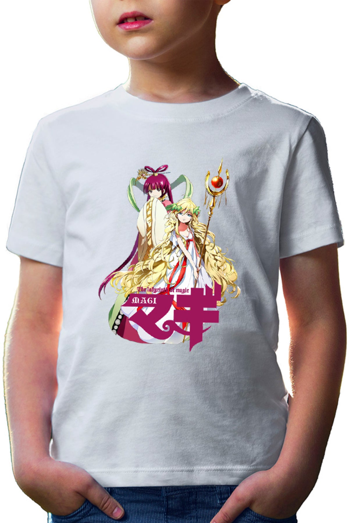 Tricou copii Magi The Labyrinth of Magic Scheherezade Kougyoku Queens