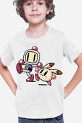 Tricou copii Bomberman Kirby Game Arcade 2D