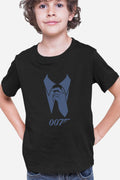 Tricou copii James Bond White Collar Ian Fleming MI5