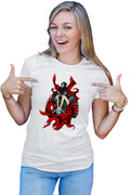 Tricou dama Spawn Cartoon Born To Be Hero Rebel
