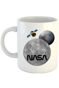Cana NASA Moon Pluto Space Ship, alba, 330 ml
